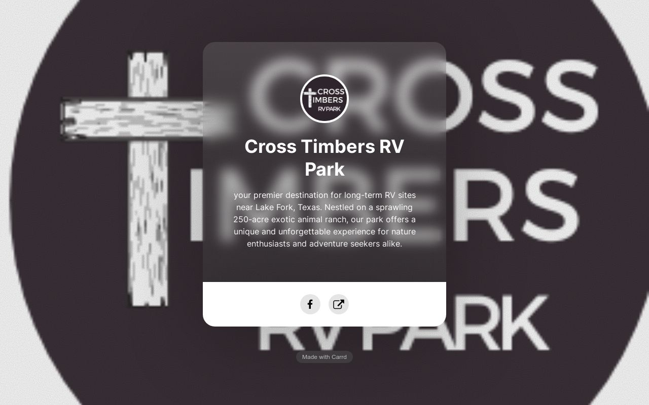 Cross Timbers RV Park